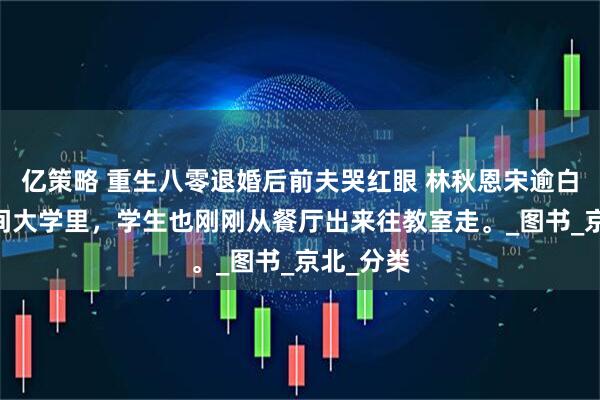 亿策略 重生八零退婚后前夫哭红眼 林秋恩宋逾白 这个时间大学里，学生也刚刚从餐厅出来往教室走。_图书_京北_分类