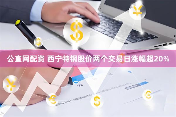 公宣网配资 西宁特钢股价两个交易日涨幅超20%