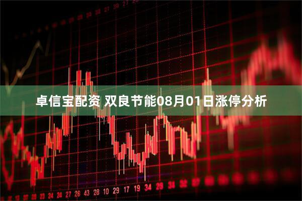 卓信宝配资 双良节能08月01日涨停分析