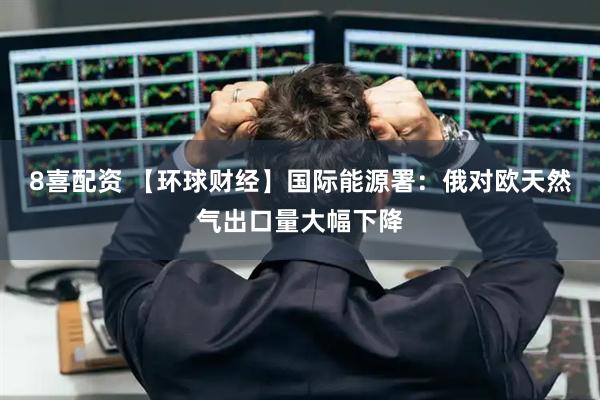 8喜配资 【环球财经】国际能源署:俄对欧天然气出口量大幅下降